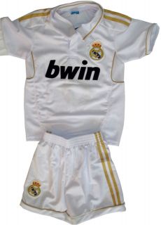 REAL MADRID SOCCER JERSEY & SHORT YOUTH SIZES