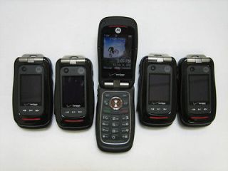 MINT CONDITION LOT 5 MOTOROLA BARRAGE V860 FOR VERIZON WATER 