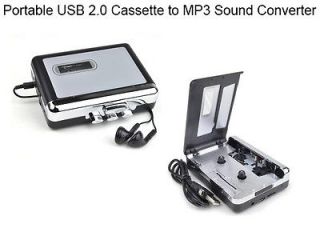 USB 2.0 Tape Cassette to  Audio Sound Capture Converter Portable 