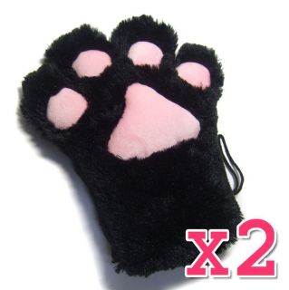   Mittens Cat Paws Cosplay Anime Kawaii Halloween Costume Rave Clothing