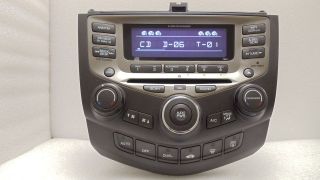 05 06 07 HONDA Accord Radio Stereo 6 Disc Changer CD Player 7BO1 