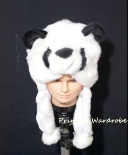 For Halloween Funny Big Panda Cat Hat Party Costume ONE Free Size Gift 