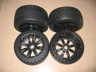   TIRES,8 SPOKE NEW WHEELS by MadMax FOR 1/5 SCALE HPI KM BAJA 5B