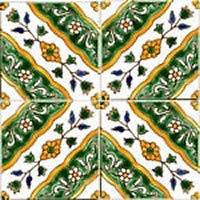 Mediterranean Spanish Ceramic Tiles   Utica   6 X 6