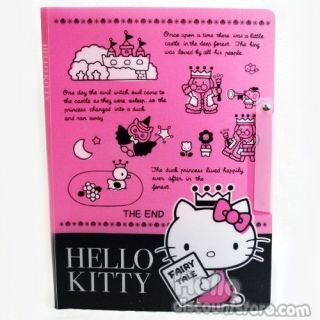 Sanrio Hello Kitty Clear Binder School Supply  Once upon a time