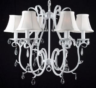Wrought Iron Chandelier Shades