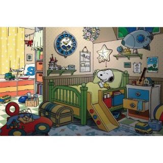 Apollo sha Jigsaw Puzzle 10 834 Peanuts Snoopy Good Night (1000 Pieces 