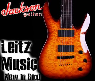 NEW IN BOX Jackson SLATTXMG3 7 7 String Electric Guitar Tobacco Burst 