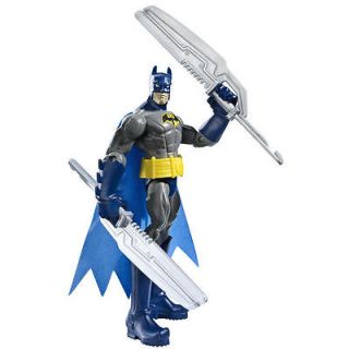 Batman Power Attack Mission Action Figure   Twin Blades Batman