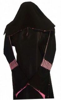 NEW Dubai Abaya bust 44 with matching shawl scarf hijab muslim dress