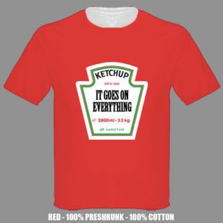 ketchup t shirts