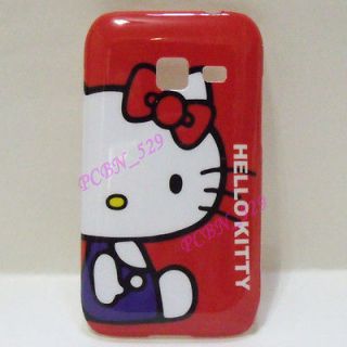 Hello Kitty #I Phone Case + Screen Protector For Samsung Galaxy Ace 