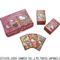 Hello Kitty HANAFUDA Japanese Playing Flower Cards Toy Game Japan 