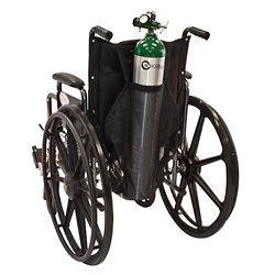 Roscoe Medical Oxygen tank wheelchair bag, nylon mesh WC BAG