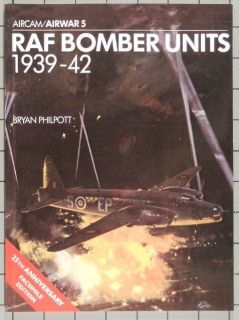 RAF Bomber Units 1939 42 WW2 History Book