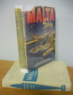 1943 MALTA Story by W L River, WWII Fighter Pilot Experiences, 1st Ed 