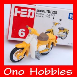 Tomica 6   Honda Little Cub   motor bike   TAKARA TOMY   Brand New