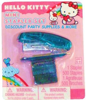 Hello Kitty Mini Stapler Set Office School Supply