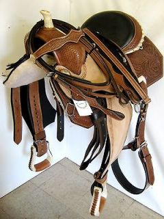 western saddle rawhide