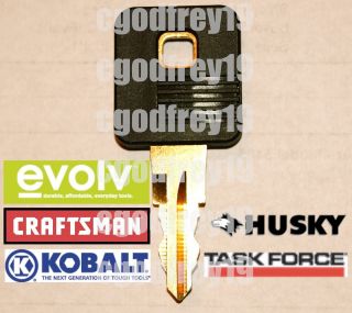    Craftsman Kobalt Husky Toolbox Tool Chest OEM Key for lock #8156