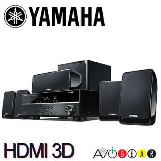   Yamaha YHT196 Home Theatre System HDMI 3D Receiver + 6 Speakers 600W