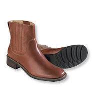 NWT LL Bean Women Sz 6 M Nut Brown Leather Riding Jodhpur Ankle Boots 