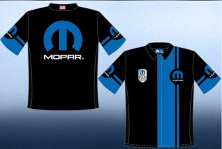2012 Mopar Racing Mens Screen Print Black Pit Crew Shirt