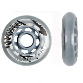 ROLLERBLADE BRAND INLINE WHEELS   PACK OF 8   80MM ; 82A DURABILITY 