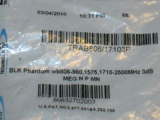     Laird Phantom Low Profile Multi Band Antenna (Black) with Patent