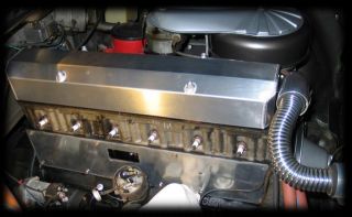 Chevrolet / GMC 235 ci inline straight 6 fabricated valve cover & push 