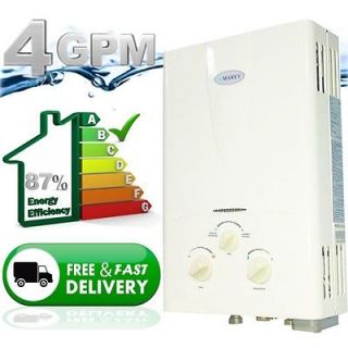   Gas Tankless Hot Water Heater  Instant On Demand Whole House   4.3 GPM