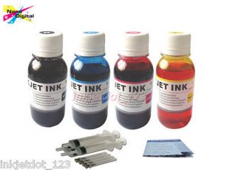 4x4oz/S refill ink for HP 564 XL Photosmart 5510 5514 5515 6510 6515 