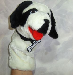 St. Bernard Toy Plush Big Dogs Hand Puppet Dog 10 Clothing 