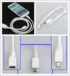 MHL Micro USB to HDMI Adapter For Samsung Galaxy S3 SIII I939 i9300 