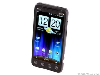 HTC EVO 3D   1GB   Black (Sprint) Smartphone with extras clean ESn