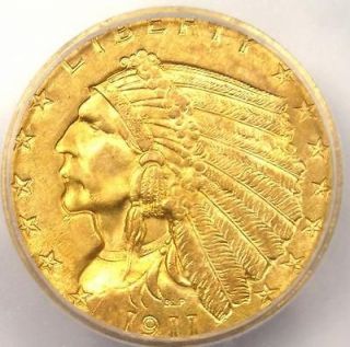   Gold Quarter Eagle $2.50   ICG MS63   RARE Uncirculated Coin