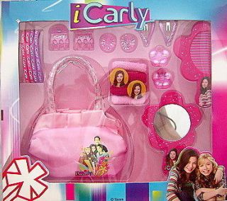 iCarly 19 Piece Hair Accessories & Handbag Gift Set girls box 