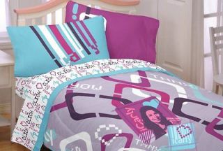 iCarly iBlog Full Size Comforter Pink Girls