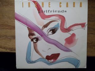 IRENE CARA GIRLFRIENDS 45 PICTURE SLEEVE ONLY