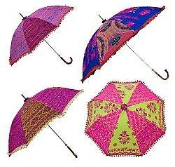 10 traditional indian small umbrellas wholesale lot from india returns
