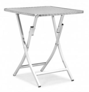NEW Bard Aluminum Outdoor Folding Table Contemporary