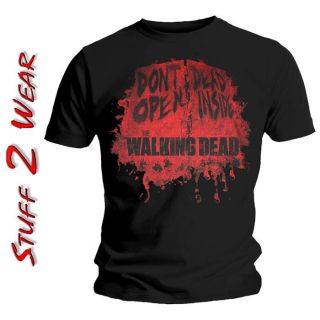 The Walking Dead Dont Open Dead Inside T Shirt