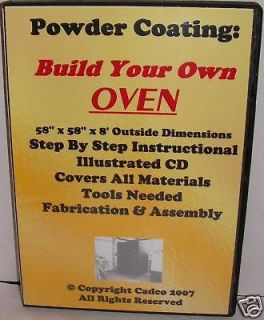 Newly listed Powder Coating Curing Oven Plans With Material List Build 