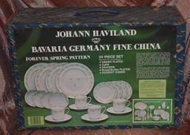   Haviland FOREVER SPRING Pattern Bavaria Germany 20 Piece SET Dishes