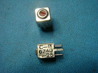   CADDELL BURNS 6740 25 10UH Subminiature Shielded Variable Inductors