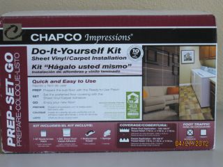Chapco Impressions Sheet Vinyl / Carpet Installation Kit