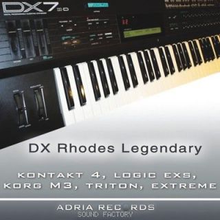 DX RHODES LEGENDARY samples (Yamaha DX7) korg kontakt kronos
