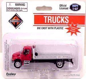 87 HO Scale Boley International 4300 Rolloff Flatbed Truck 4112 16