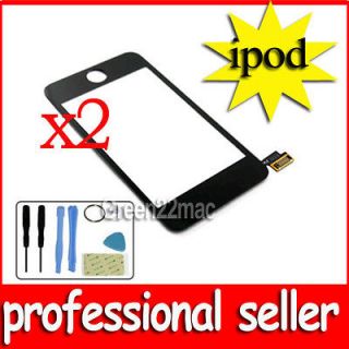 2PCS DIGITIZER GLASS SCREEN FOR IPOD TOUCH 2ND GEN & 3RD REPLACEMENT 