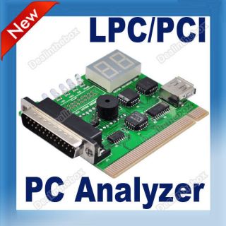 Digit USB Parallel Port (LPT) PCI Laptop PC Analyzer Tester POST 